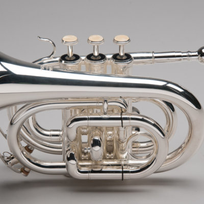 Silver Plated Pocket Trumpet - Tempest Musical Instruments