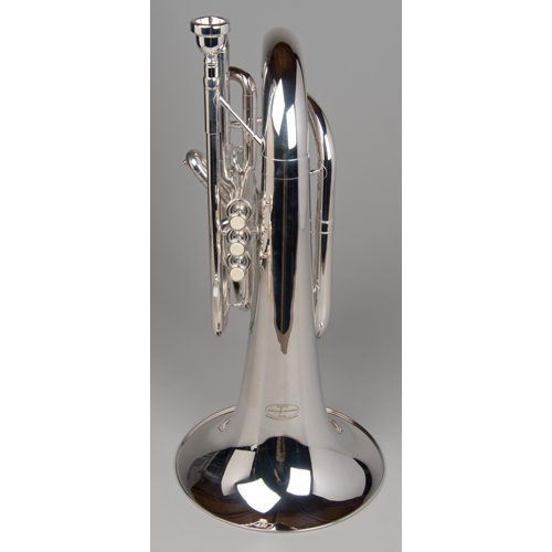 Marching Baritone - Silver - 2 - Tempest Musical Instruments
