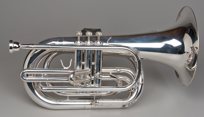 Marching Baritone - Silver - Tempest Musical Instruments
