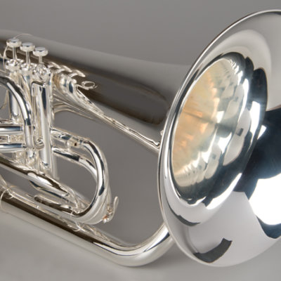 Marching Euphonium - Silver - Tempest Musical Instruments